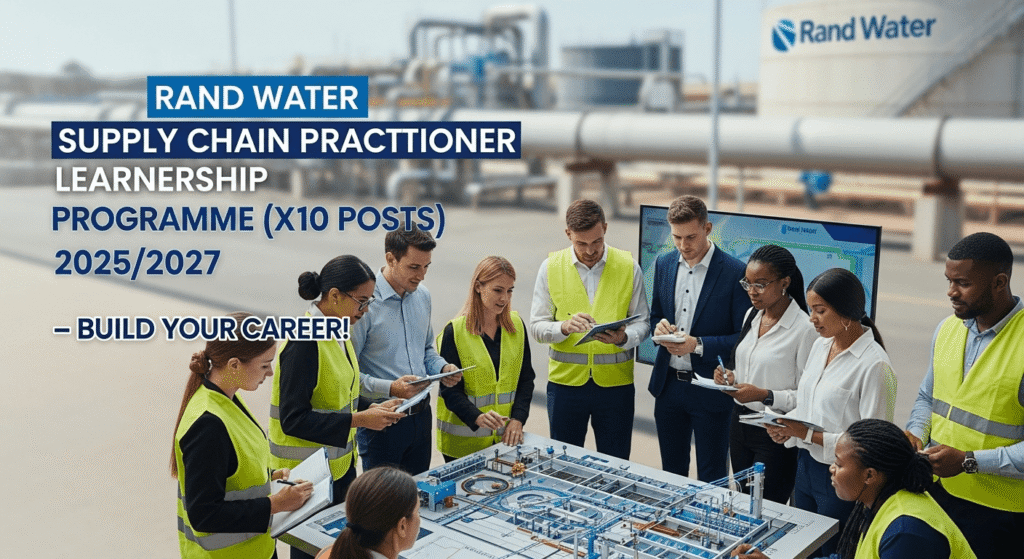 rand water Supply Chain Learnerships applications